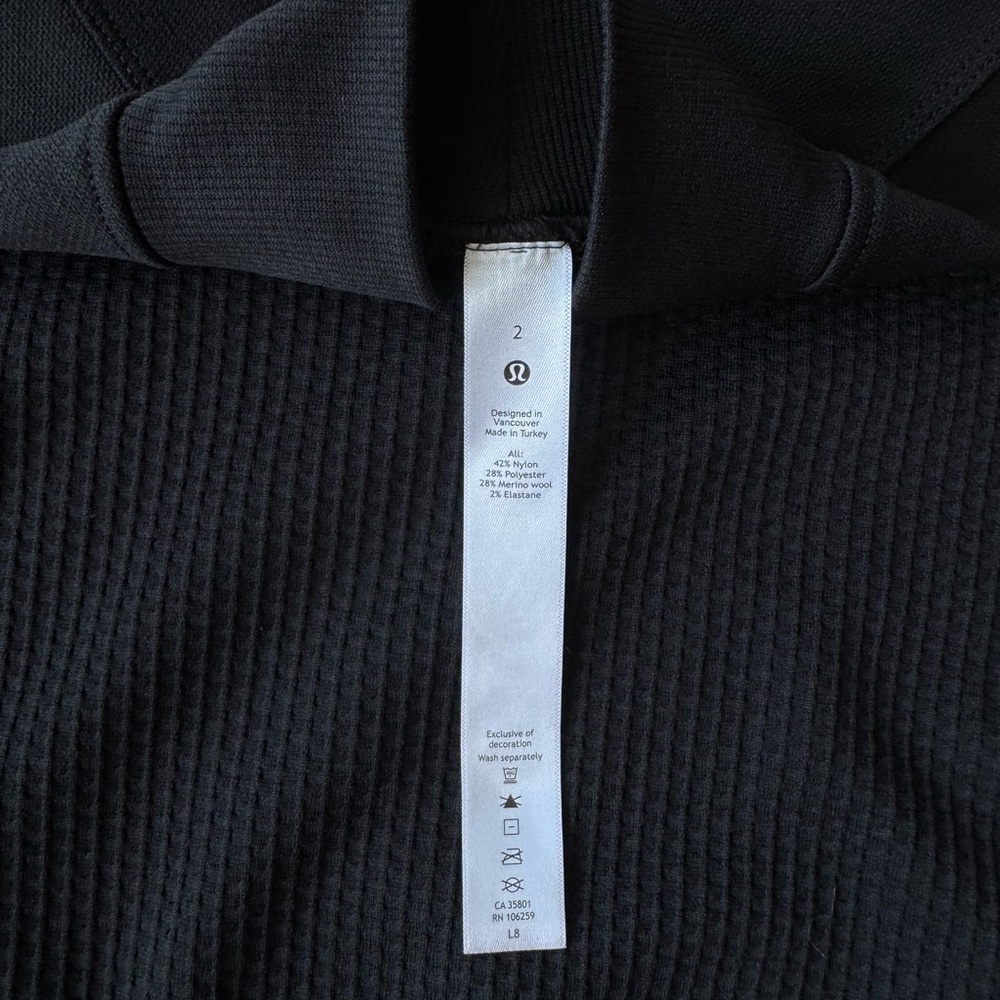 lululemon athletica Black Turtleneck Sweater - Picture 2 of 3